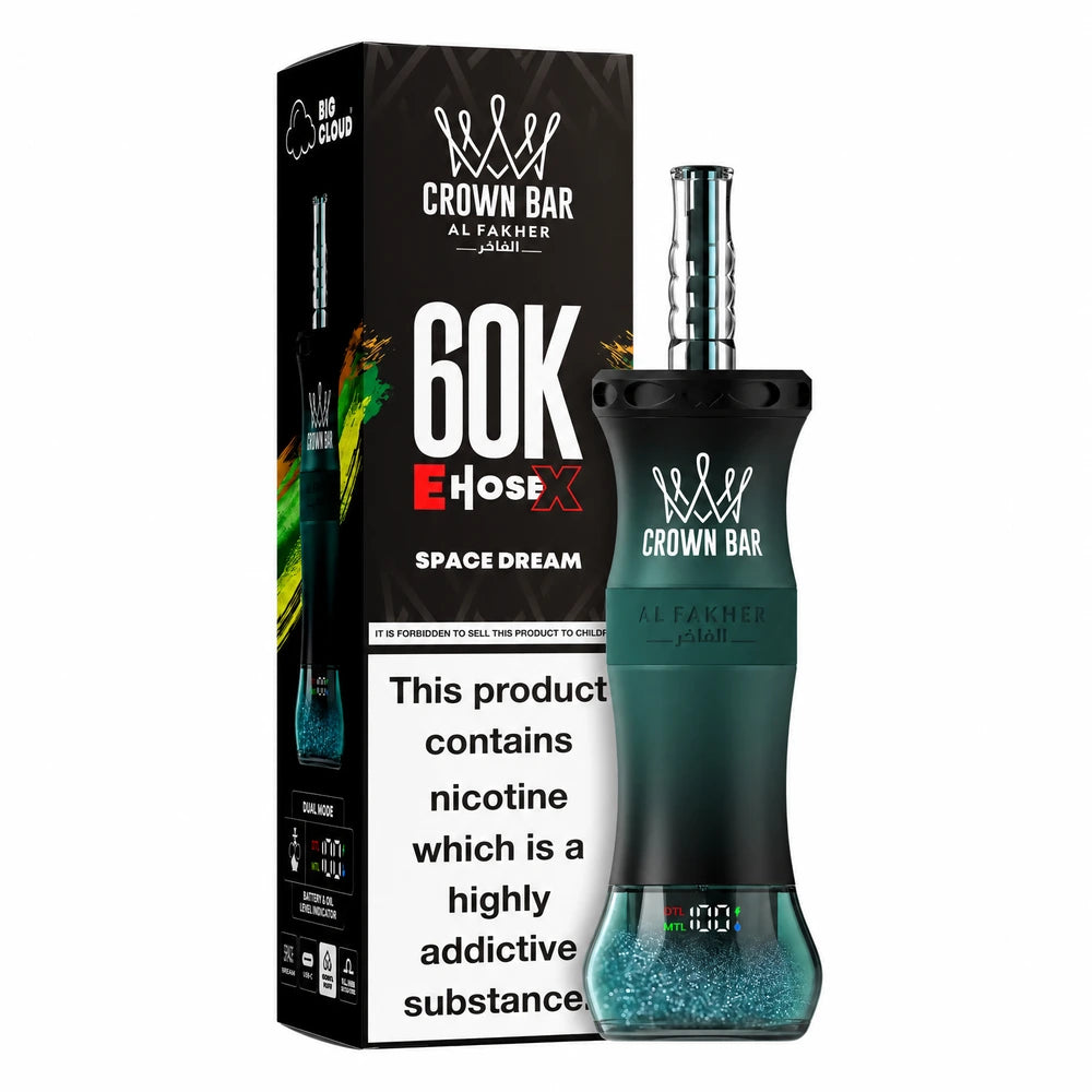 Puff Crown Bar 60K E-Hose X — Space Dream