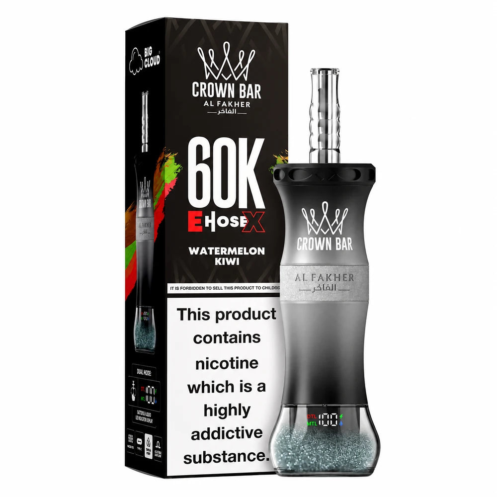 Puff Crown Bar 60K E-Hose X — Watermelon Kiwi