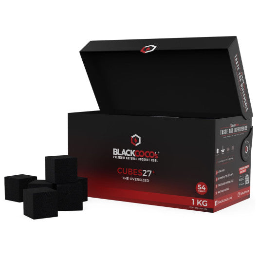 Charbons Blackcoco's 27 mm, sachet de 1 kg