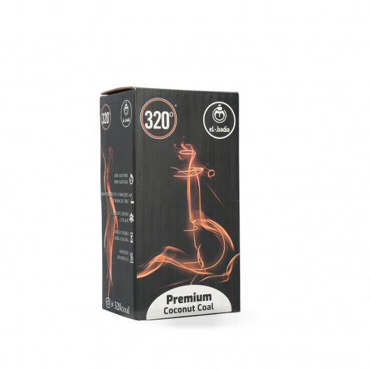 Charbons 320° cubes 22 mm, sachet de 1 kg