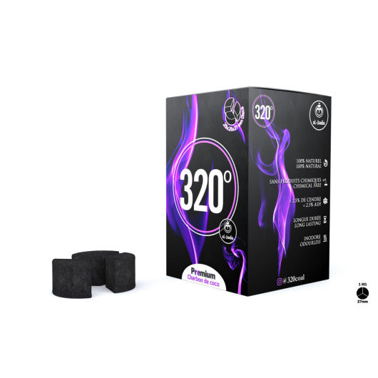Charbons 320° DISC 3B XL, sachet de 1 kg
