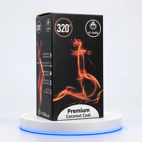 Charbons 320° CUBES 22 mm — 1 kg — photo studio