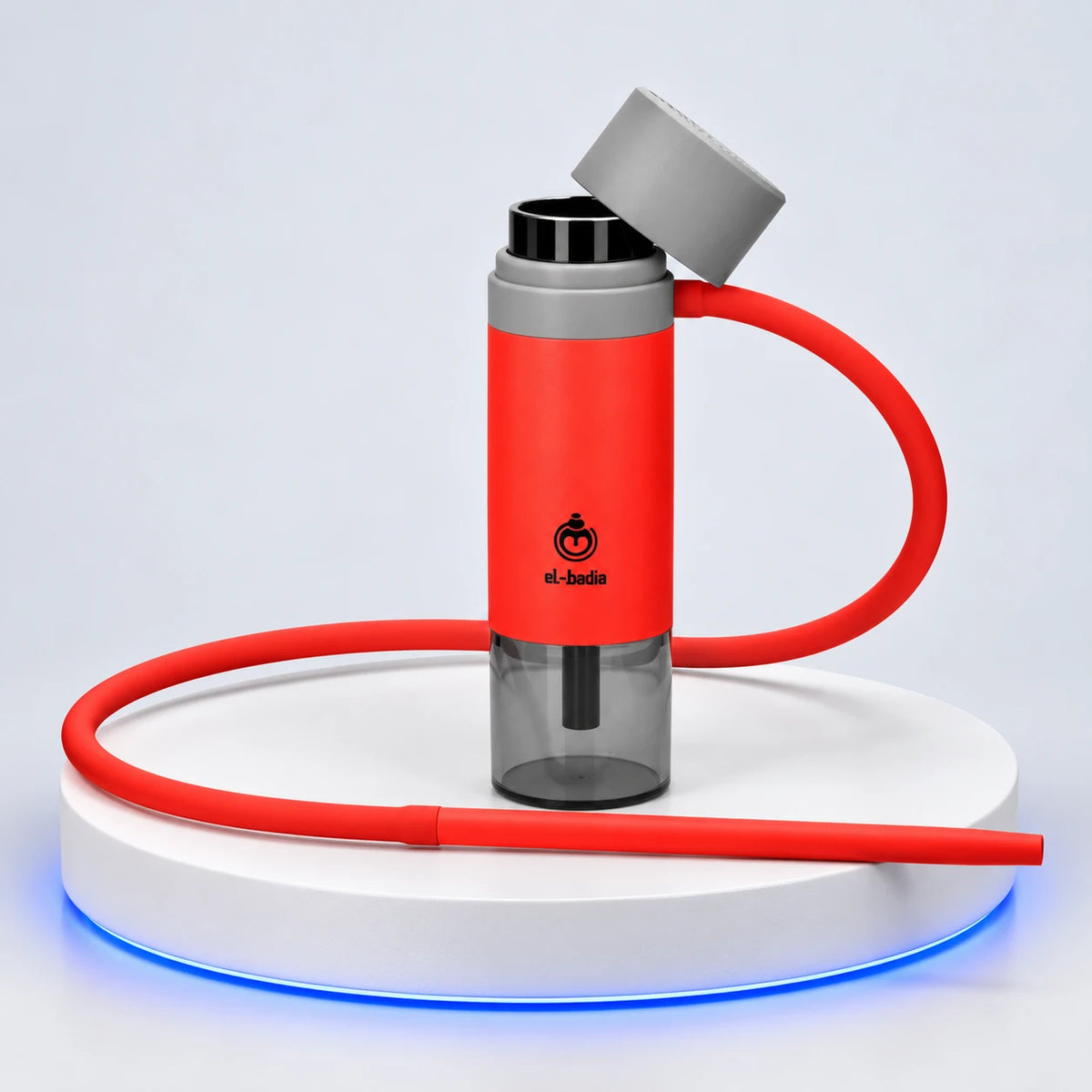 Chicha portable EL-BADIA P1 — coloris Scarlet Red
