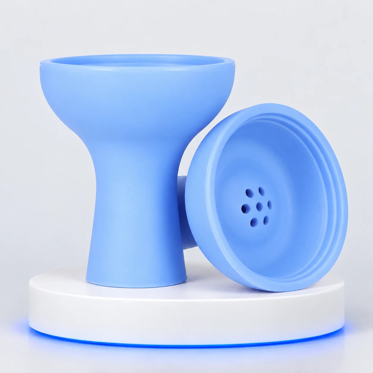 Foyer silicone EL-BADIA Flexibowl Vortex — Bleu clair — photo studio