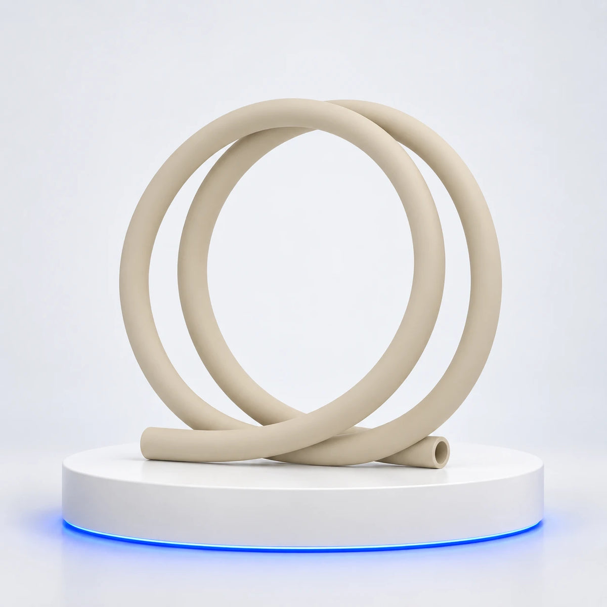 Tuyau silicone Soft Touch — Beige — photo studio