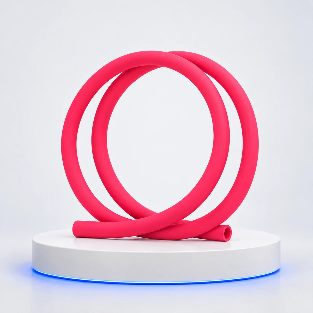 Tuyau silicone Soft Touch — Rose — photo studio
