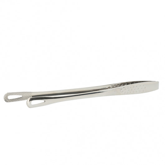 Pince à charbon inox, détail du mors